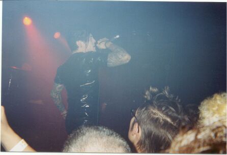 Davey Havok Singing in fog November 00'