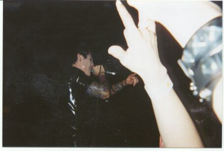 Davey Havok and hands November 00'
